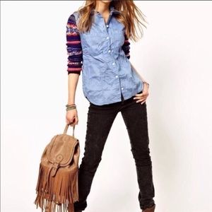Free People button up